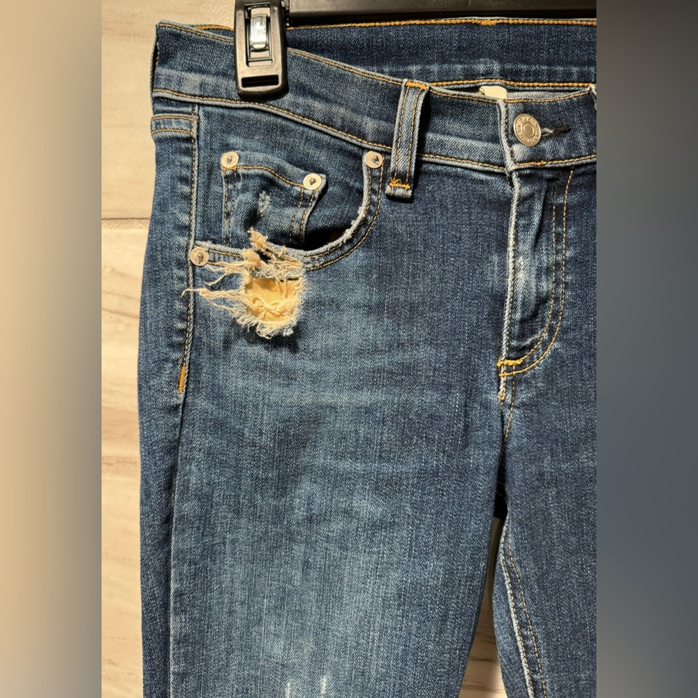 Rag and Bone Women’s Distressed Skinny Jeans Size 26 - Picture 2 of 11